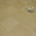 Wipe Clean Tablecloth Cover Oilcloth Vinyl Wipeable 200 cm x 140 cm Rectangle