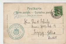 Switzerland 1910 Zurich Cancel +Pic Child with Crossbow Stamp Postcard Ref 30543