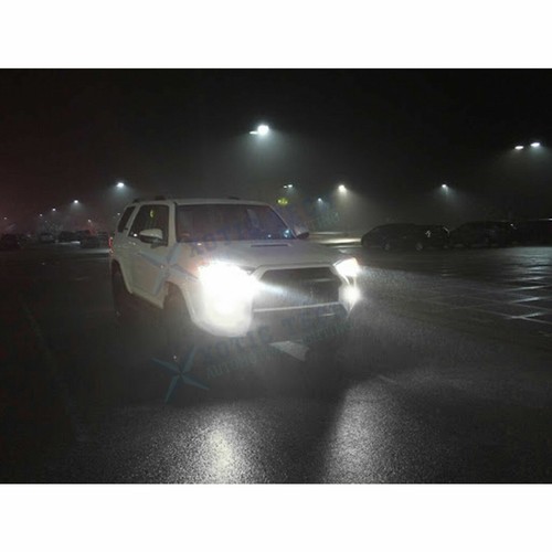 For Toyota 4Runner 2010-2020 LED Headlight Bulbs Kit High/low Beam + Fog Light - Picture 12 of 12