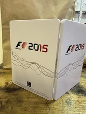 RARE IN STOCK, NEW Formula 1 2015 Promotional SteelBook SteelCase No Game Mint