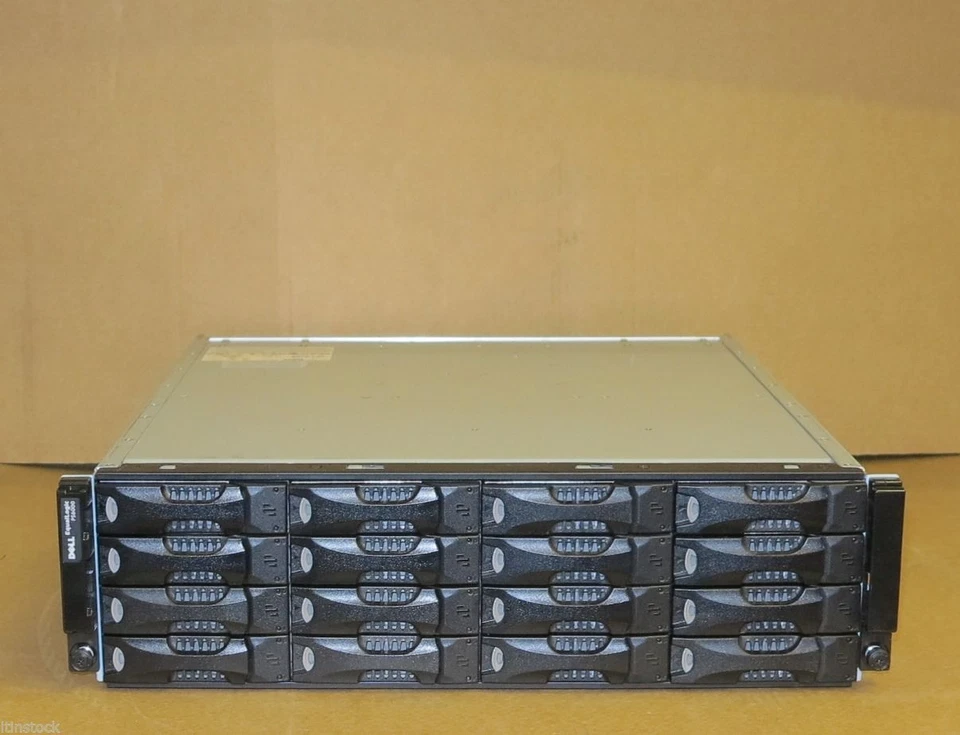 Dell EqualLogic PS6000XV Virtualized iSCSI SAN Storage Array 9.6TB ( 16x 600GB ) - Image 2 of 3