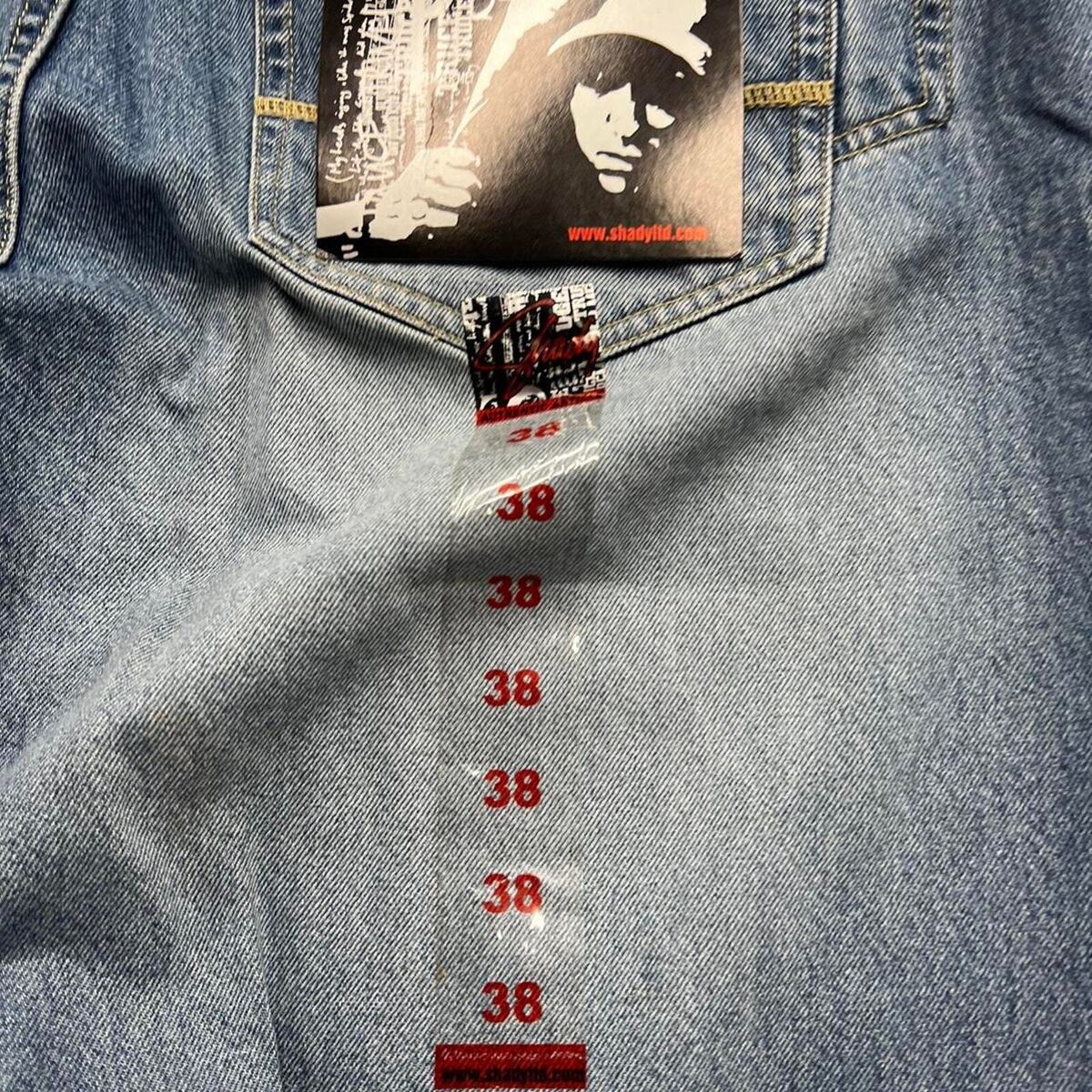 VINTAGE DEADSTOCK Y2K SHADY LTD EMINEM JEANS BASIC LIGHT VINTAGE DEADSTOCK Y2K SHADY LTD EMINEM JEANS BASIC LIGHT
