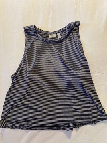Stripe Tank Top In Black Stripe WOMENS 
