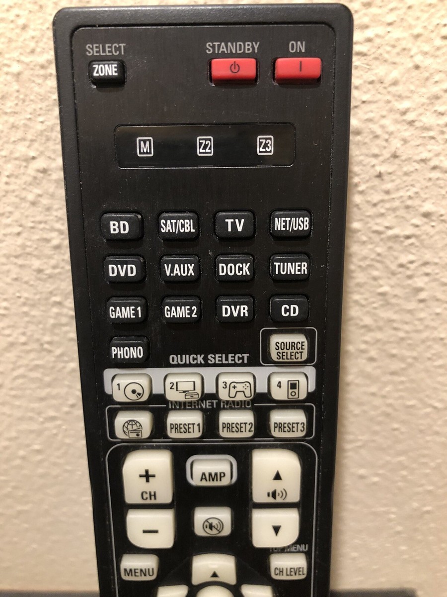 [S-TN 2228] DENON RC-1156 オーディオリモコン Genuine Denon RC-1156 Remote Control for AVR-3312 AVR-1912
