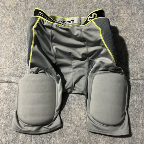 McDavid Padded Mens Medium Activewear  Compression Shorts, Gray - Afbeelding 1 van 4