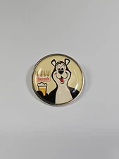 Hamm's Beer Bear Mascot Lapel Pin 