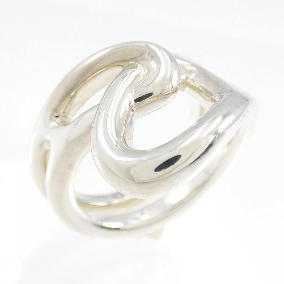 Authentic HERMES Chaine d Ancre Punk Ring 260 004 188 3419 eBay
