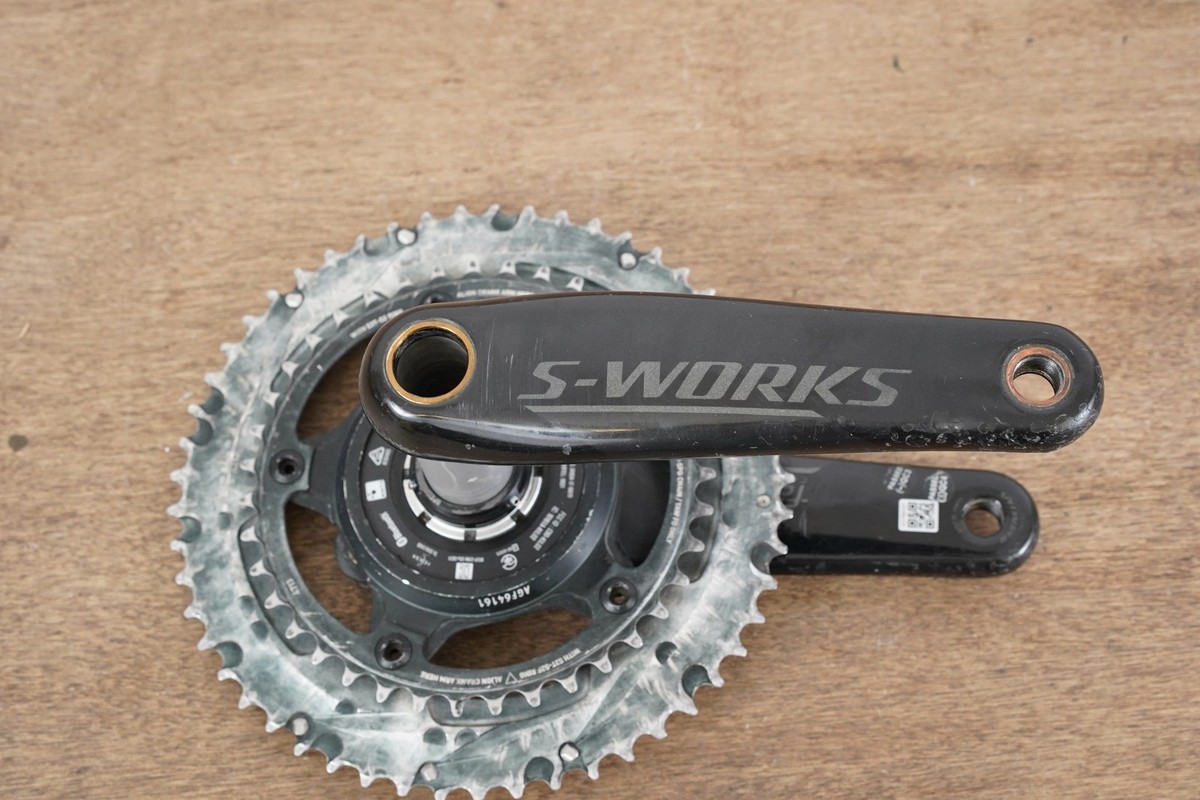 エスワークス パワークランク 172.5 BB30 変換アダプター付 172.5mm 53/39T BB30 Specialized S-WORKS Quarq Power Meter