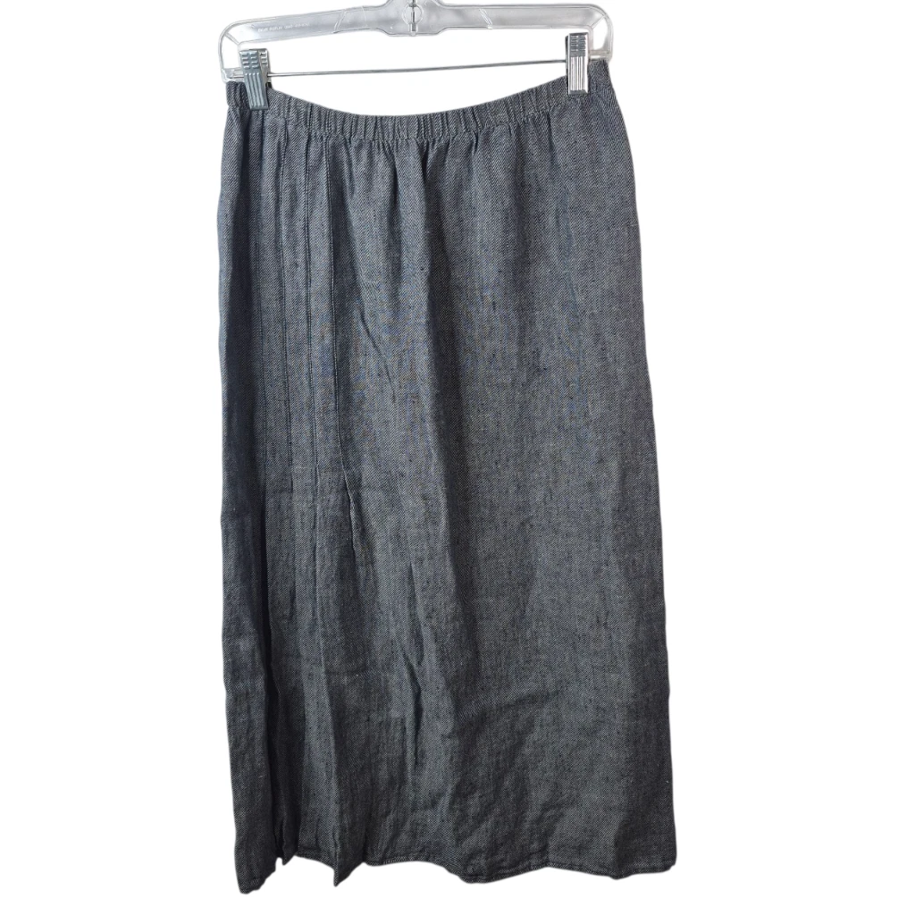 Flax Skirt Womens Small Linen Midi Minimalist Lightweight Pull On Elastic Waist
Opens in a new windo