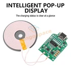 15W High-Power Wireless Charging Transmitter QC/PD Fast Charging Module Type-C