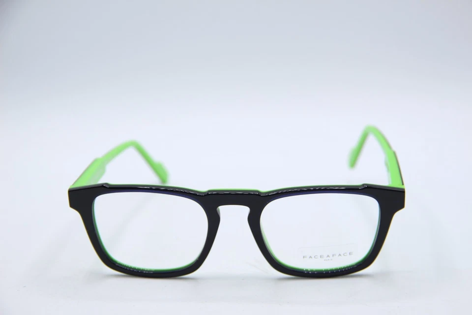 NUEVAS GAFAS FACE A FACE GOTHAM 2 COL 2603 NEGRO VERDE MONTURAS AUTÉNTICAS 51-20 Foto 2 de 4