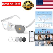 Bluetooth Audio Sunglasses with Voice Assistant - Travel Smart in Every Context