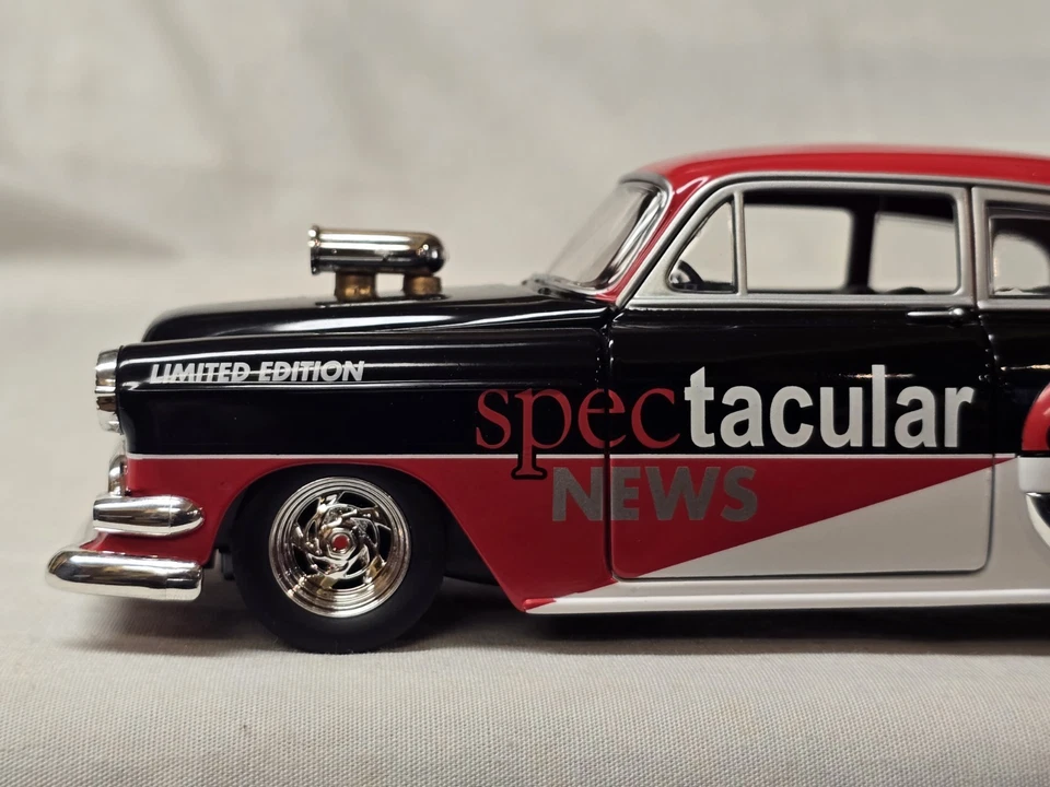 Spec Cast Spectacular News # 12 1954 Chevy Coupe Rod  - Image 2 of 4