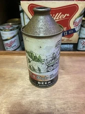 Old Style cone top beer can Old Style Brewing Co Lacrosse Wi Old Vintage