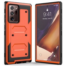 For Samsung Galaxy Note 20 Ultra 5G Note20 Phone Case Shockproof Cover Orange