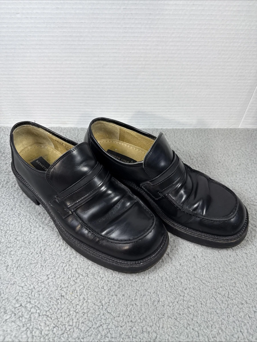 Kenneth Cole Reaction Leather Upper Black Casual Shoes for  display picture 1