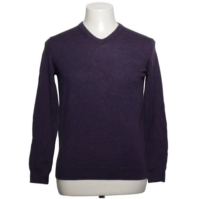 Calvin Klein, pull, taille : M, violet, laine mérinos, unicolore, tricot fin ... - Photo 1/4