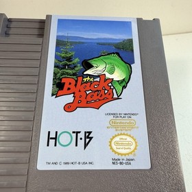 Black Bass -- NES Nintendo Original Classic Authentic Game TESTED GUARANTEED