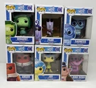 Inside Out Funko Pop Lot 6 Joy Sadness Fear Anger Disgust Bing Bong Disney