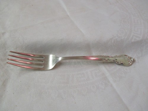 Vintage 1944 Easterling Sterling Salad Fork American Classic