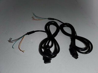 TWO 6FT 6 Pin Replacement cable wire to repair Atari Flashback controller     V4
