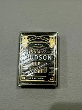 Hudson Black Playing Cards - Theory11 - New Sealed - Limited Edition