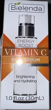 Bielenda Energy Boost Vitamin C * Face Serum * Brightening and Hydrating New