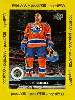 Andrej Sekera, Edmonton Oilers, 2017, Upper Deck Series I, #73