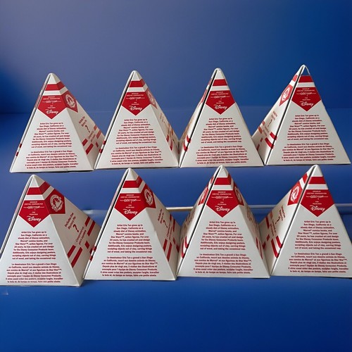 Juego de 8 prendedores Disney de Eric Tan LE 1075 + prendedor misterioso nuevo en caja - Imagen 4 de 6