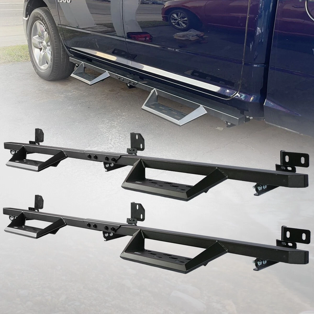 Running boards for dodge ram 1500 crew cab deals