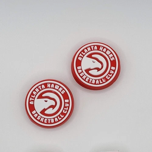 NBA Atlanta Hawks Basketball Team For Crocs Shoe Charms Jibbitz - 2 Pieces