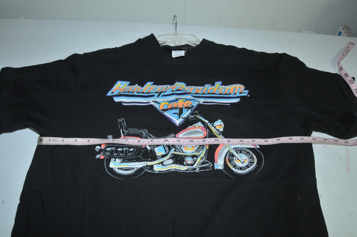 Vintage Harley Davidson New York Cafe Size XL T-shirt 100
