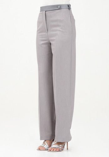 Pantalon Femme Élégant Gris - Marque Ann Taylor Taille 4 - Taille Cheville - Occasion Très Bon État