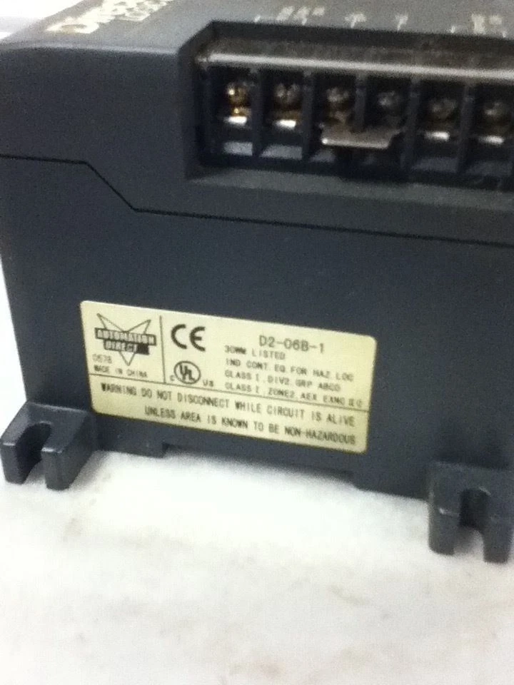 Automation Direct D2-06B-1 Slot Base with Modules - Image 3 of 4