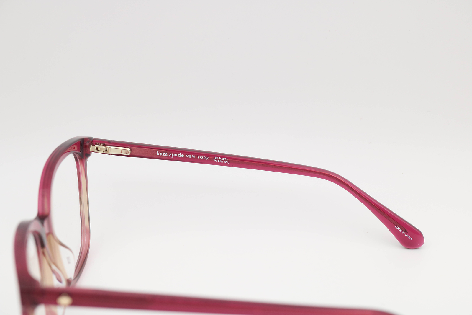 Kate Spade Madrigal/G Purple Round 2Tj Eyeglasses Frames 53-18-140