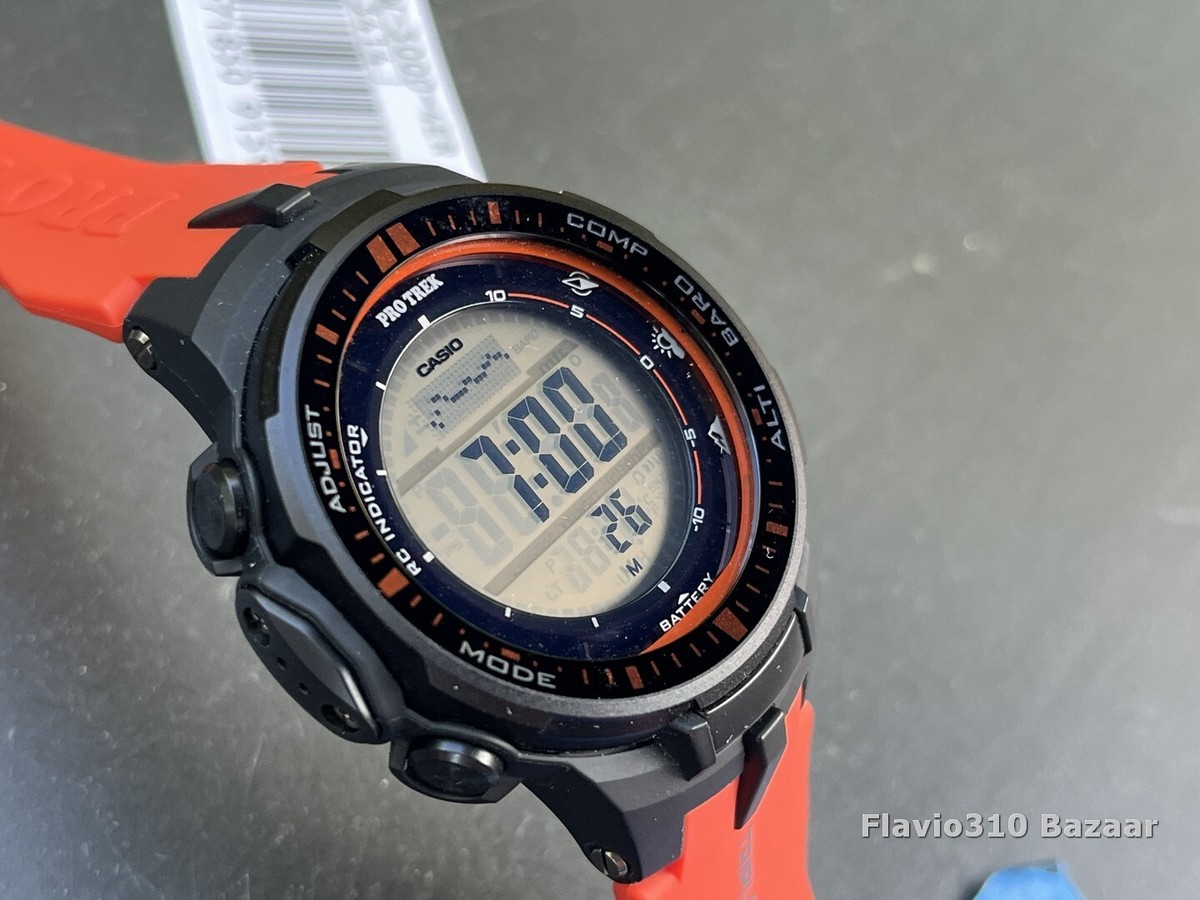 NEW Casio PRO TREK PRW-3000 (3414) Tough Solar Multi Band 6 NEW Casio PRO TREK PRW-3000 (3414) Tough Solar Multi Band 6