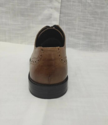 Stacy Adams Prescott Brown Leather Cap Toe Oxford Men display picture 1