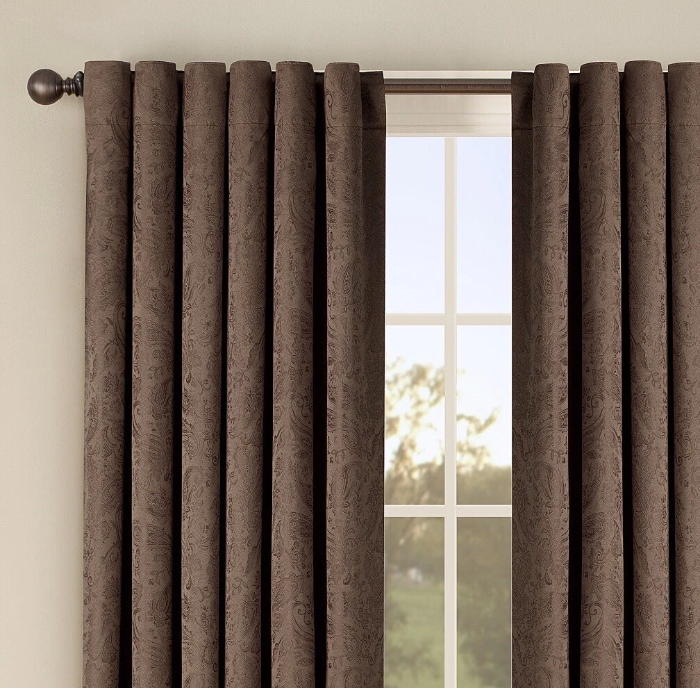 Stylemaster Home Products Gabrielle Back Tab/Rod Pocket Foam Back Panel Pair, 2