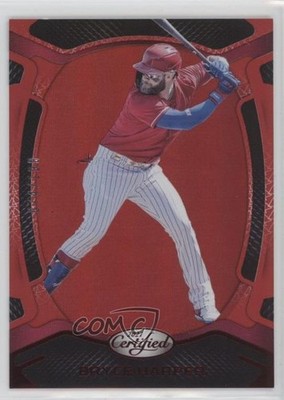 2021 Panini Chronicles Certified Red 74/199 Bryce Harper #14 2t9