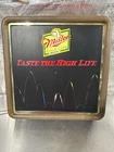 Vintage 1988 Miller High Life Beer Bouncing Ball Lighted Motion Sign