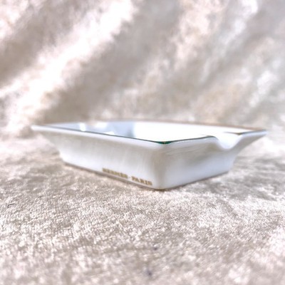 Hermes Paris Mini Ashtray Set of 4 Horse Motif Porcelain Change