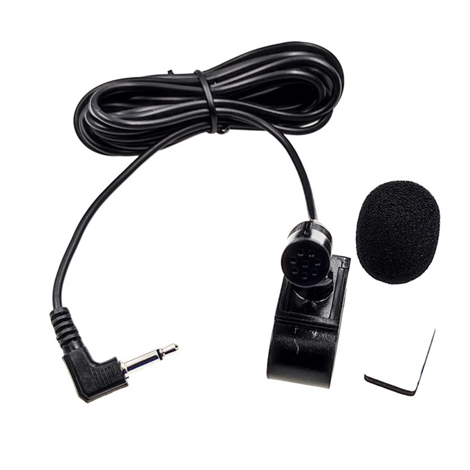 For Auto Radio 3 Meters Professional Car Audio Microphone 3.5mm Clip Jack4964 - Bild 3 von 4