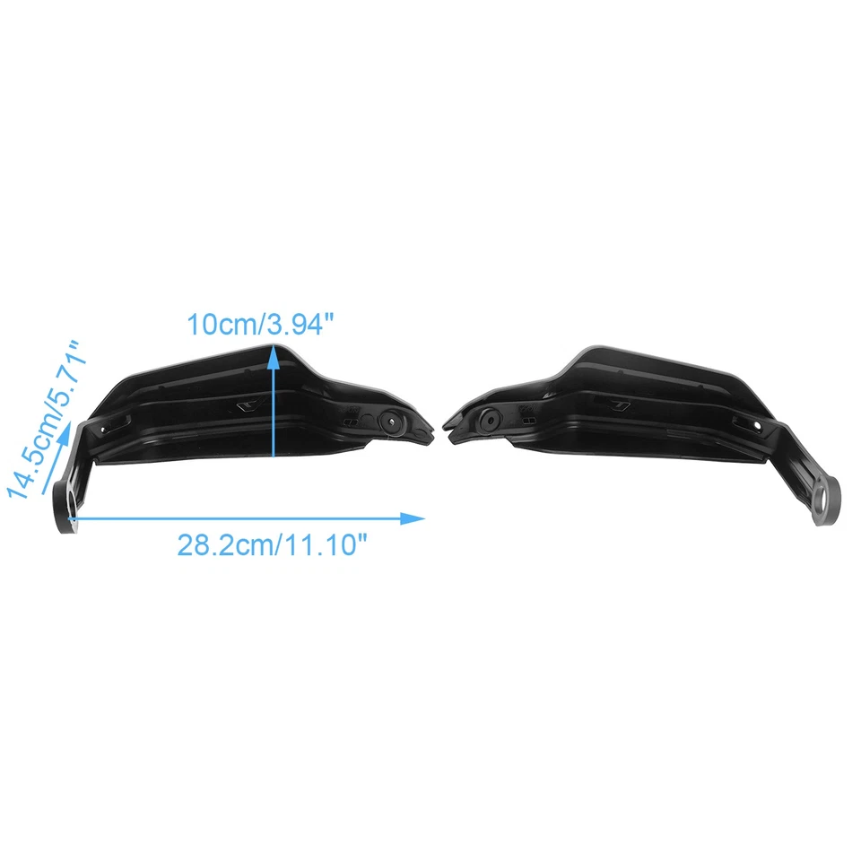 Protège mains Garde-Mains pour Honda X-ADV750 2025- Noir E03 - Photo 2/4