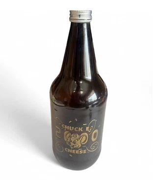 CEC Chuck E Cheese /Miller Lite 2000 Engraved Beer Bottle RARE - Image 1 of 4