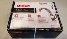 Delta Everly Single Handle Centerset Lavatory Faucet Brushed Nickel 1574LF-SP