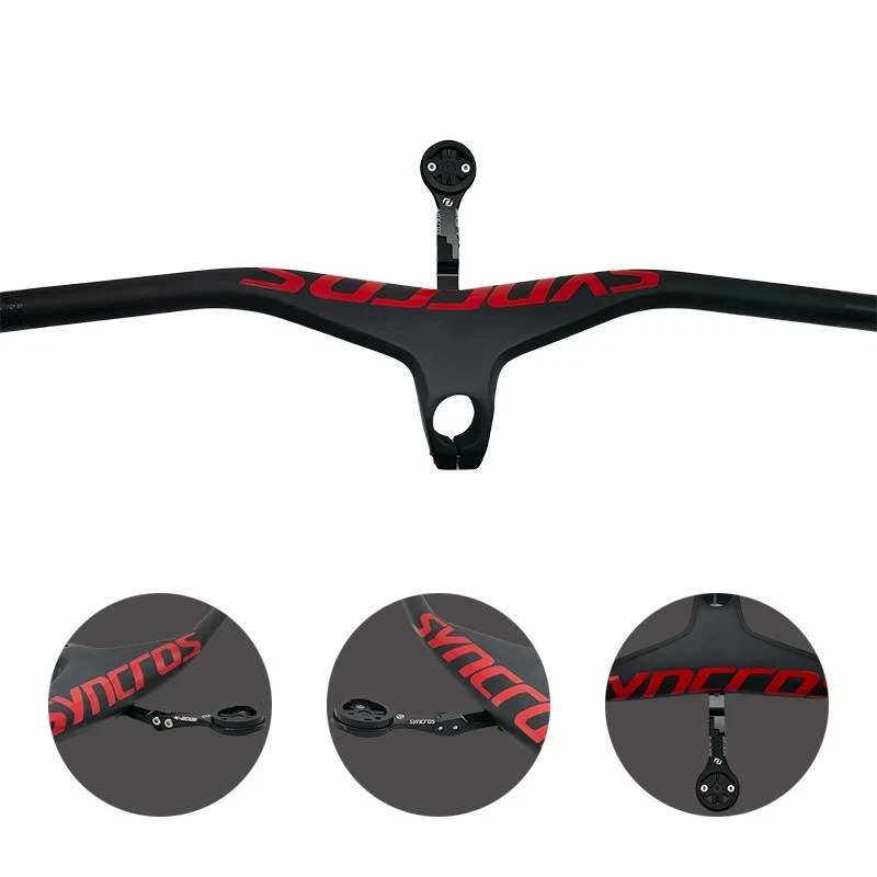 -17° Syncros Mountain Bike Carbon Integrated Handlebar Stem 28.6mm,660 ~ 800mm - Image 3 of 4