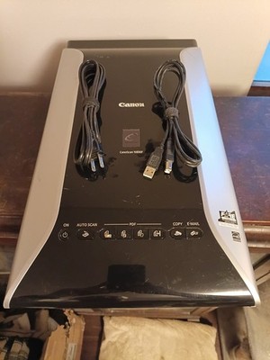 Canon Flatbed Scanner CanoScan 9000F with Power and USB Cables, No Film Tray