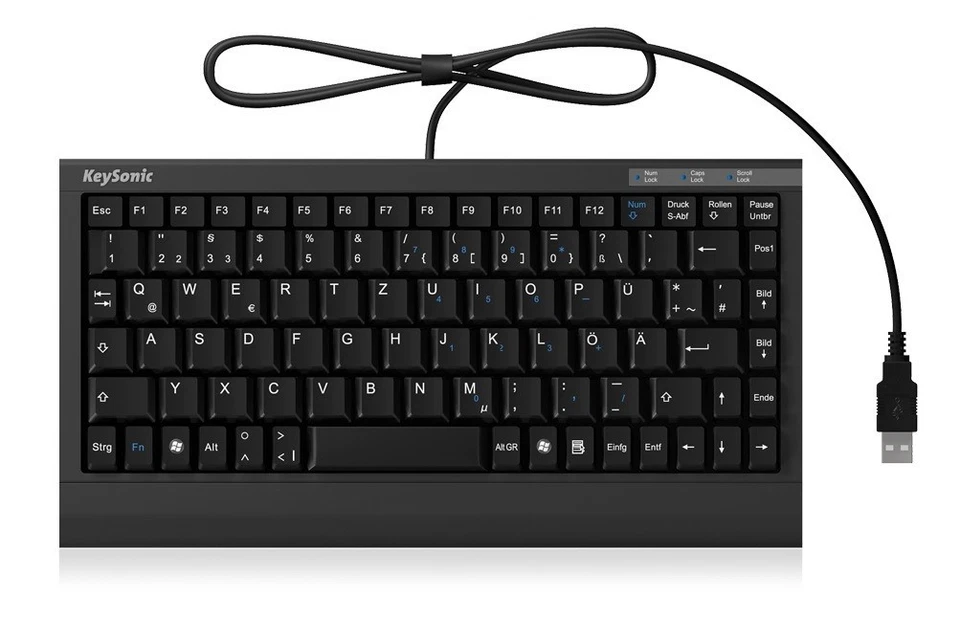 4250078142096 Keyboard ACK-595C+ (US) PS/2+USB, US layout KEYSONIC - Bild 3 von 4