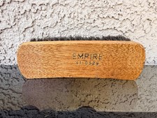 Vintage Shoe Brushes Lot of Two Empire 51-0529 Made In Israel 100 Horse Hair