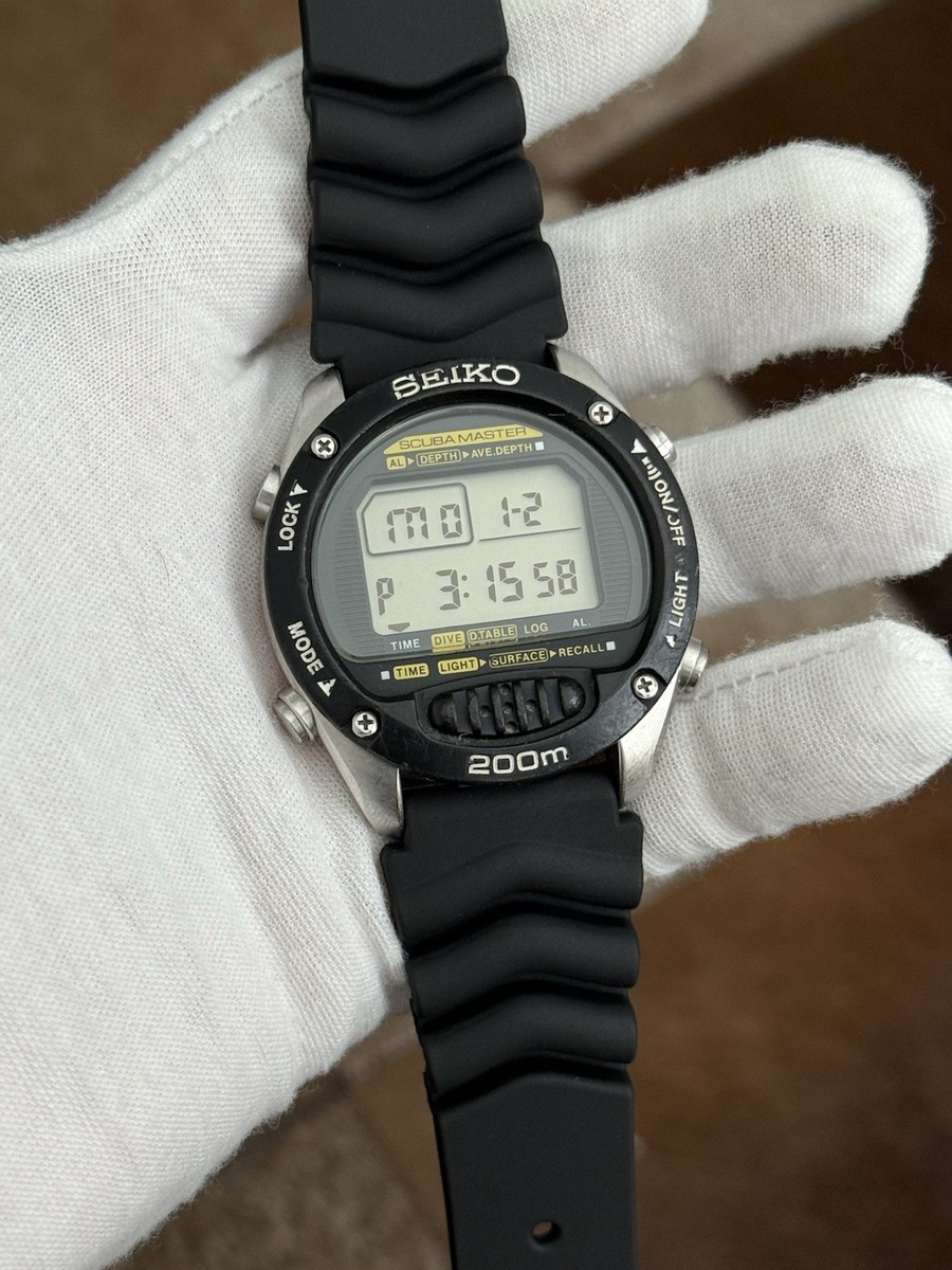 SEIKO セイコースキューバダイバー　M705 5A00 セイコー スキューバマスター ダイビングコンピューター M705